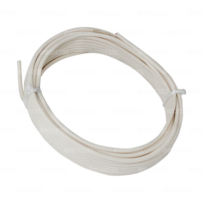 CABLE #12 PLASTICO FLEX ROLLO 10MTS BCO