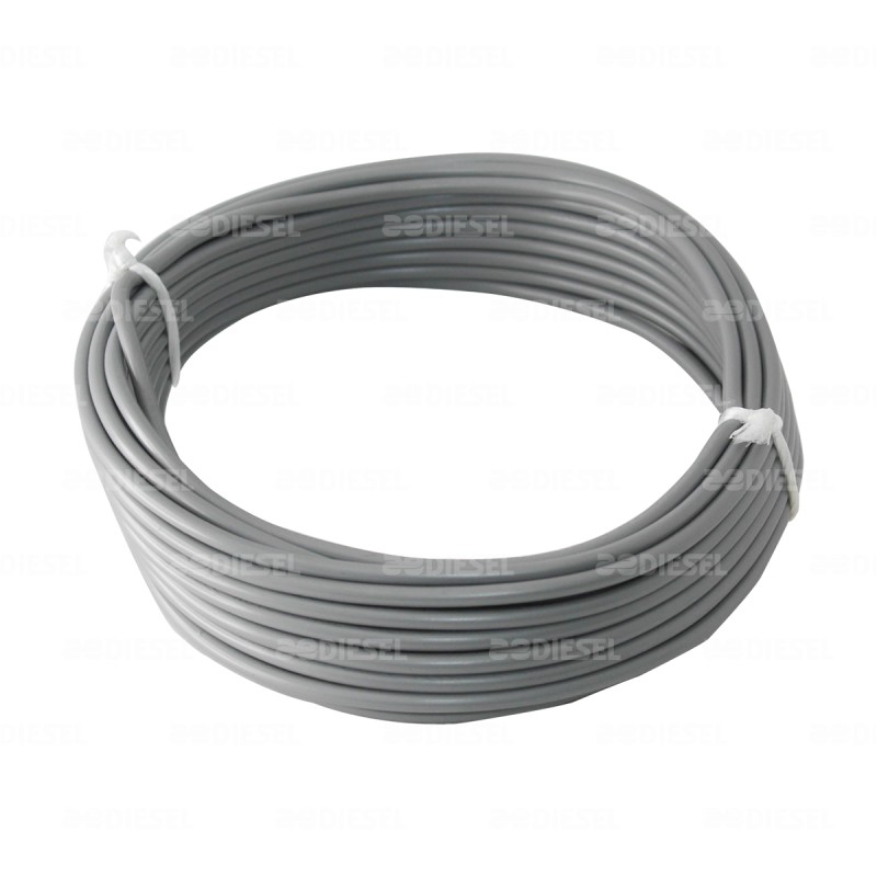 CABLE #12 PLASTICO FLEX ROLLO 10MTS GRIS