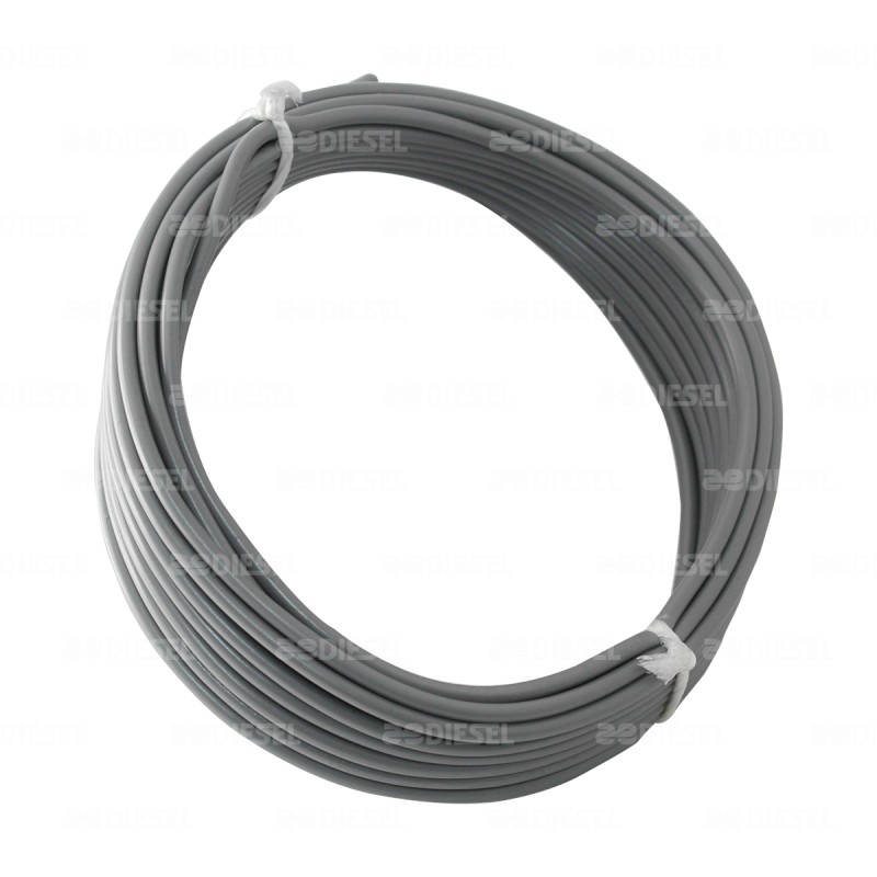 CABLE #12 PLASTICO FLEX ROLLO 10MTS GRIS