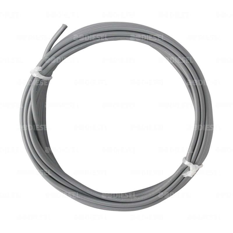 CABLE #12 PLASTICO FLEX ROLLO 10MTS GRIS