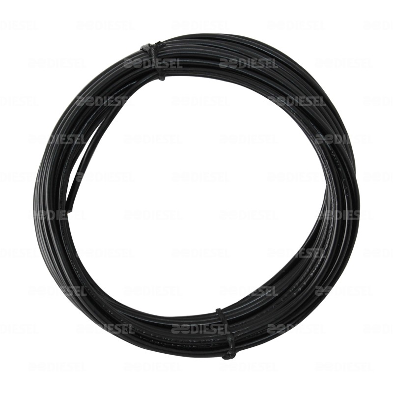 CABLE #12 PLASTICO FLEX ROLLO 10MTS NEGR
