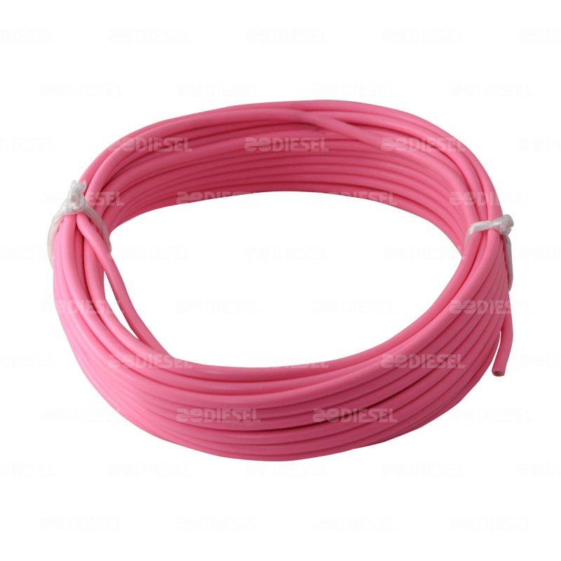CABLE #12 PLASTICO FLEX ROLLO 10MTS ROSA