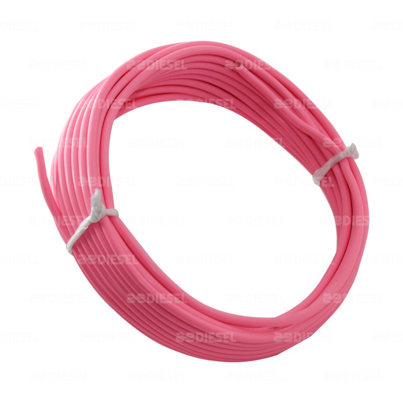 CABLE #12 PLASTICO FLEX ROLLO 10MTS ROSA