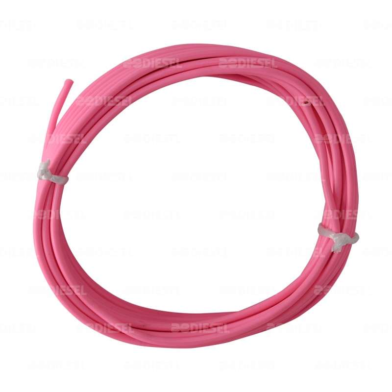 CABLE #12 PLASTICO FLEX ROLLO 10MTS ROSA
