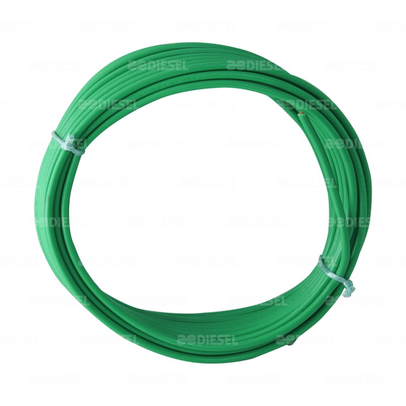 CABLE #12 PLASTICO FLEX ROLLO 10MTS VERD