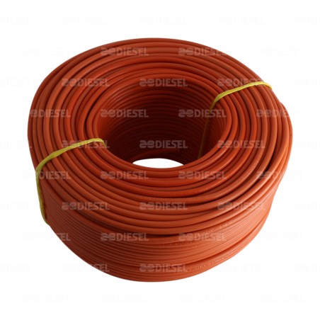 CABLE #12 PLASTICO 100MT NARANJA