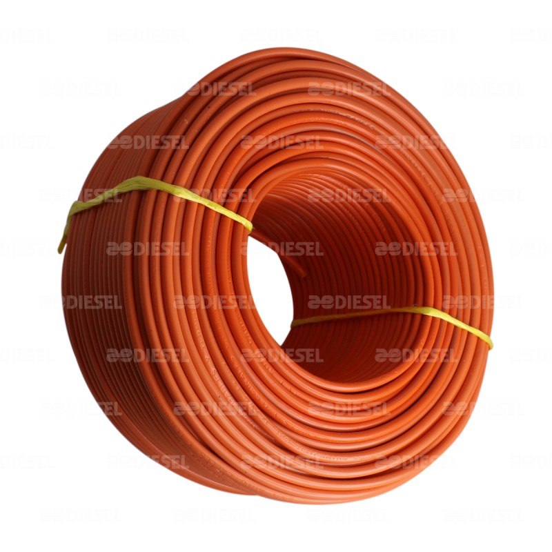 CABLE #12 PLASTICO 100MT NARANJA