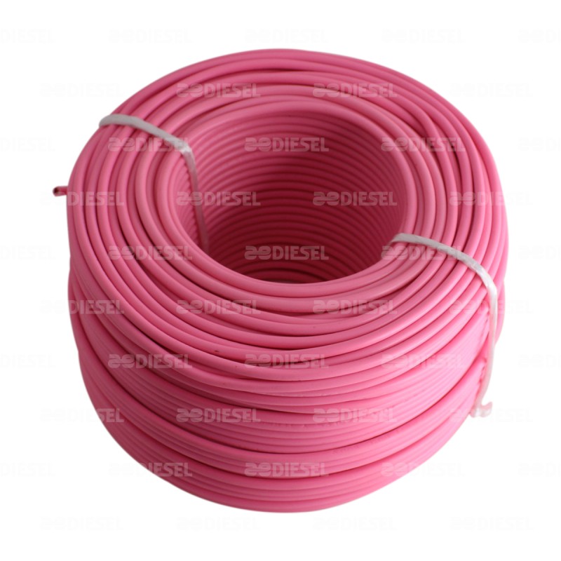 CABLE #12 PLASTICO 100MT ROSA
