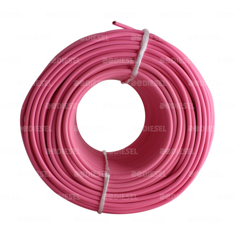 CABLE #12 PLASTICO 100MT ROSA