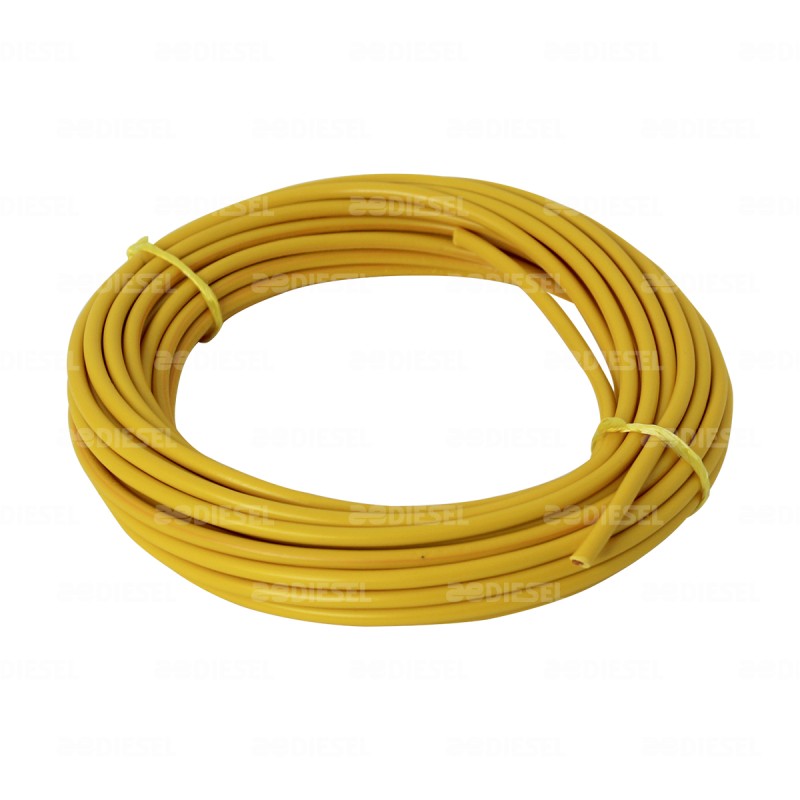 CABLE #10 PLASTICO FLEX ROLLO 10MTS AMAR