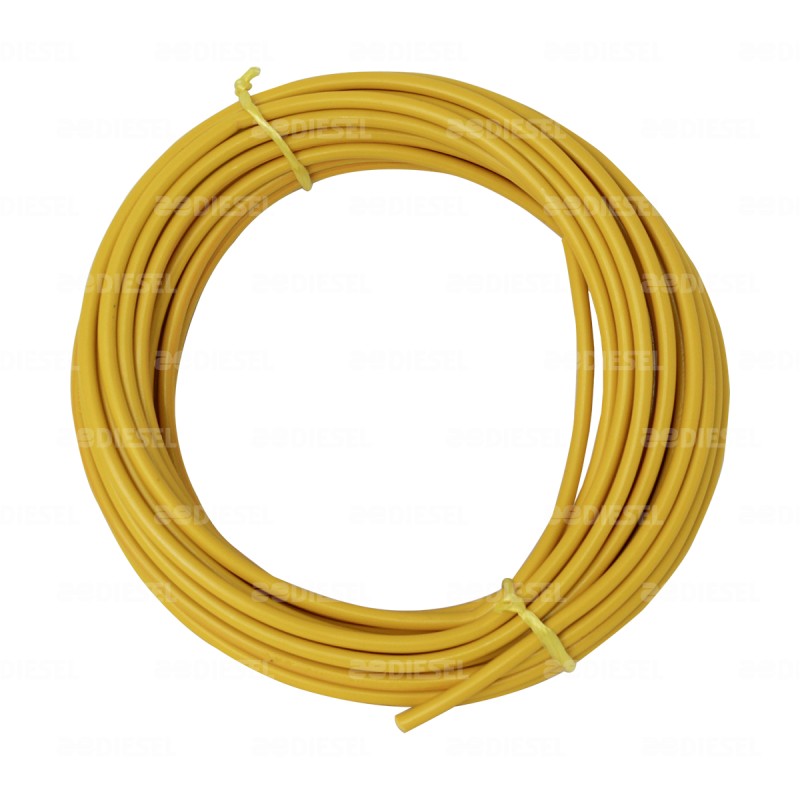 CABLE #10 PLASTICO FLEX ROLLO 10MTS AMAR