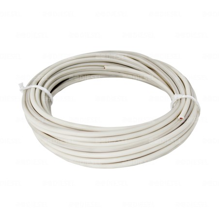 CABLE #10 PLASTICO FLEX ROLLO 10MTS BCO