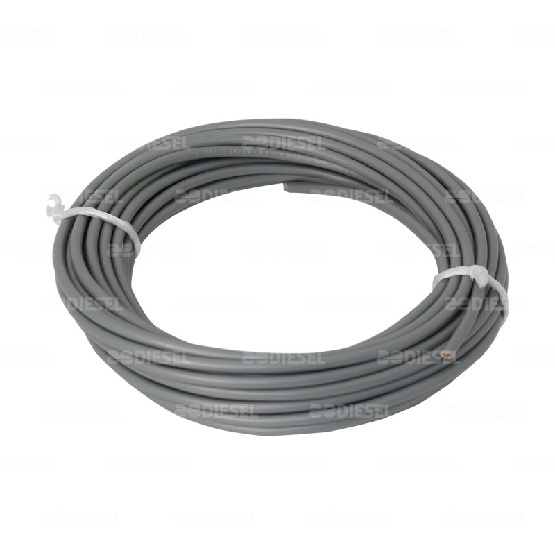 CABLE #10 PLASTICO FLEX ROLLO 10MTS GRIS