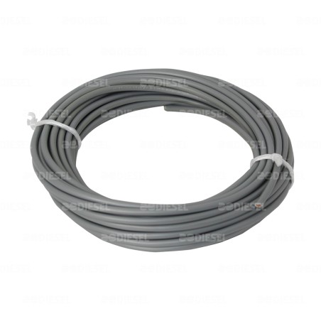 CABLE #10 PLASTICO FLEX ROLLO 10MTS GRIS