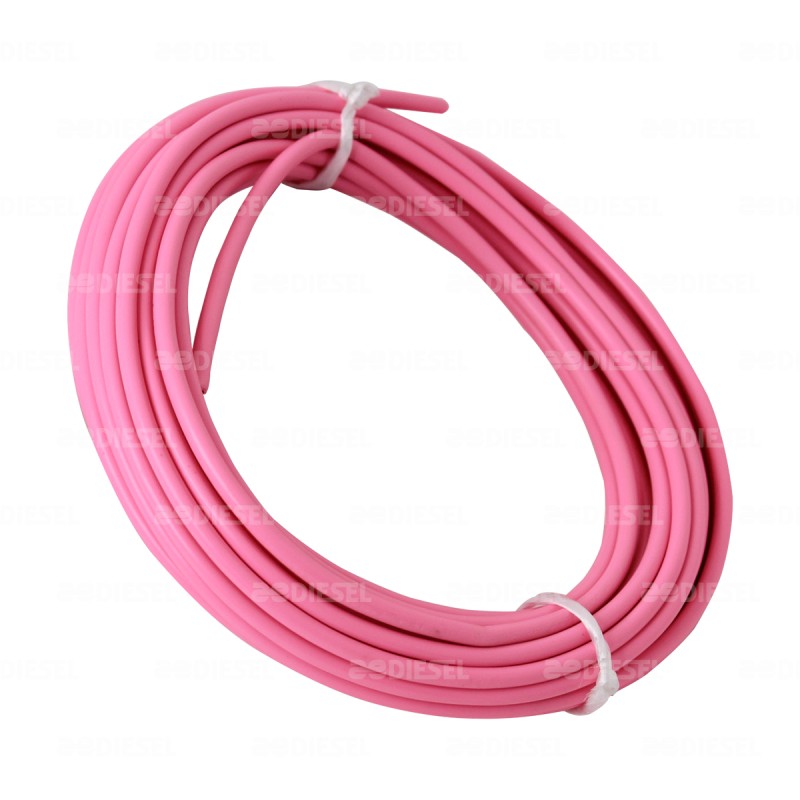 CABLE #10 PLASTICO FLEX ROLLO 10MTS ROSA
