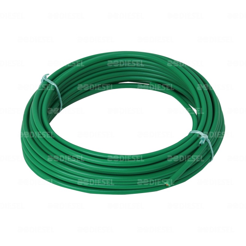 CABLE #10 PLASTICO FLEX ROLLO 10MTS VERD