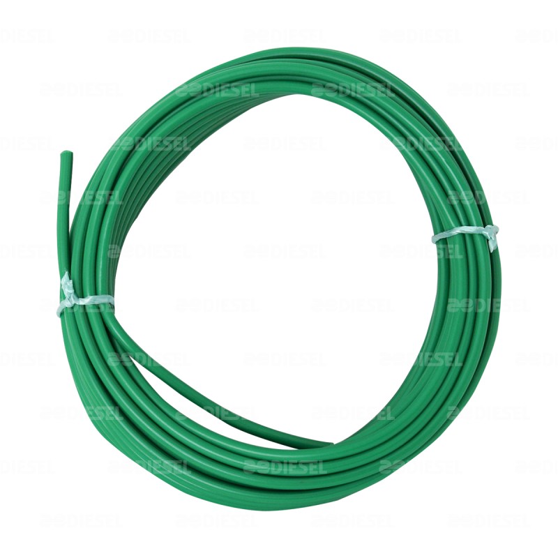 CABLE #10 PLASTICO FLEX ROLLO 10MTS VERD