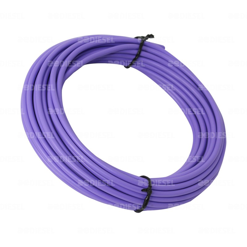 CABLE #10 PLASTICO FLEX ROLLO 10MTS VIOL