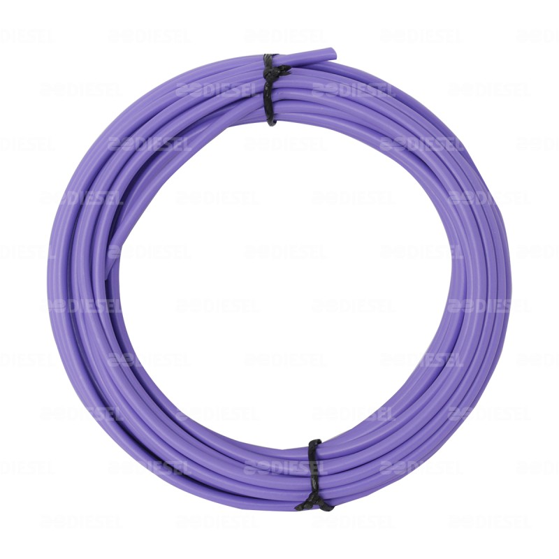 CABLE #10 PLASTICO FLEX ROLLO 10MTS VIOL