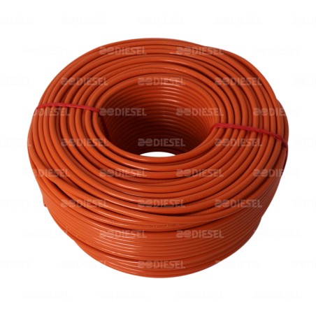 CABLE #10 PLASTICO 100MT NARANJA