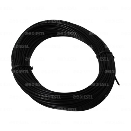 CABLE #18 PLASTICO FLEX ROLLO 30MTS NEGR