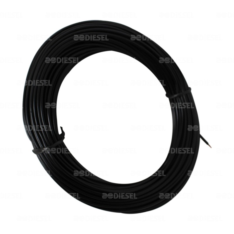 CABLE #18 PLASTICO FLEX ROLLO 30MTS NEGR