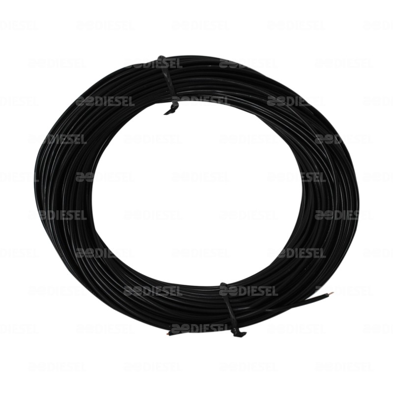 CABLE #18 PLASTICO FLEX ROLLO 30MTS NEGR