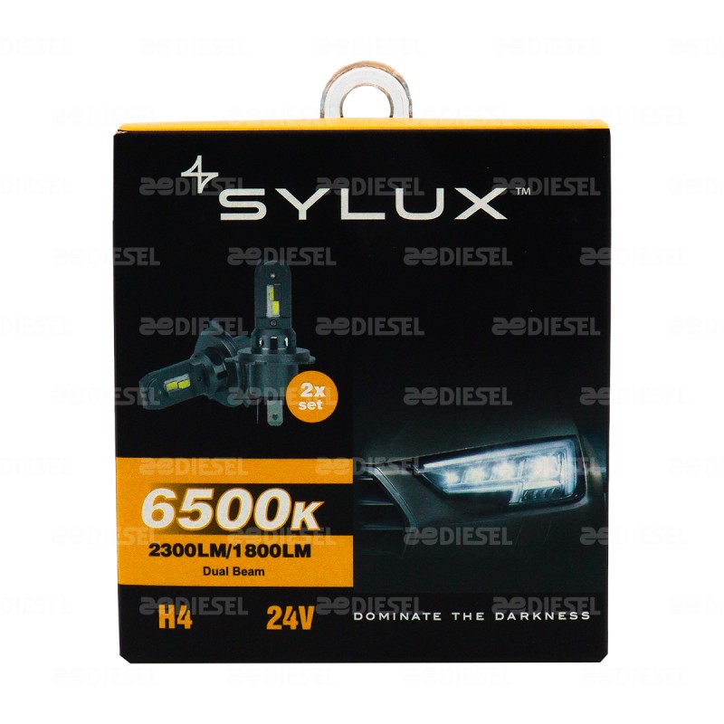 FOCO H4 LED 24V 1800/2300LM JGO/SET