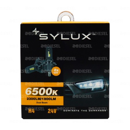 FOCO H4 LED 24V 1800/2300LM JGO/SET