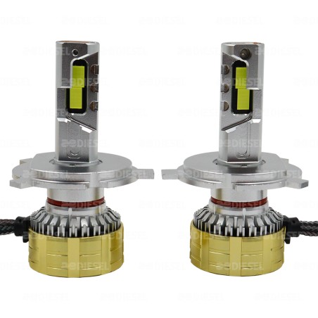 FOCO H4 LED 12/24V 6300LM LB/8000LM HB JGO/SET