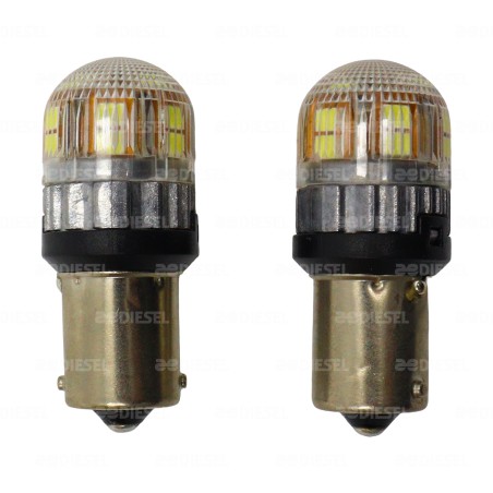 FOCO 1141 12/24V LED BLANCO 6000K 1P PP JGO/SET