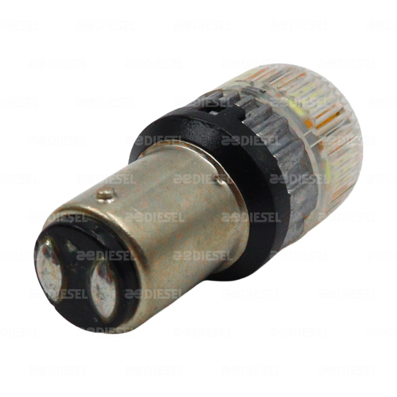 FOCO 1034 12/24V LED BLANCO 2P PD BAY15D JGO/SET