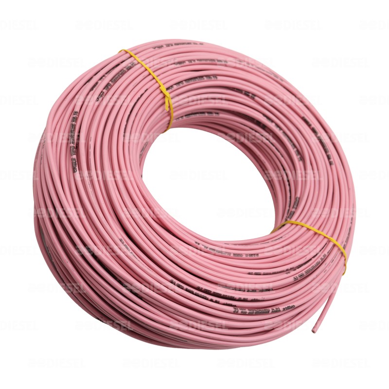 CABLE #14 PLASTICO 100MT ROSA