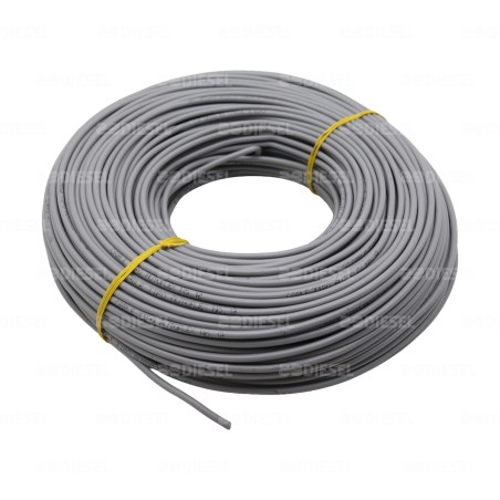 CABLE #12 PLASTICO 100MT GRIS