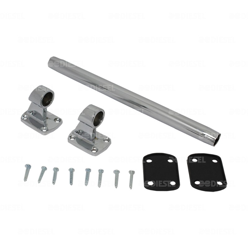 SOPORTE MANIJA CROMADA 60X370MM