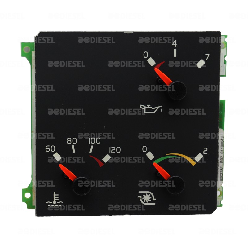 MANÓMETRO ELECT 24V TRIPLE TEMPERATURA ACEITE C11