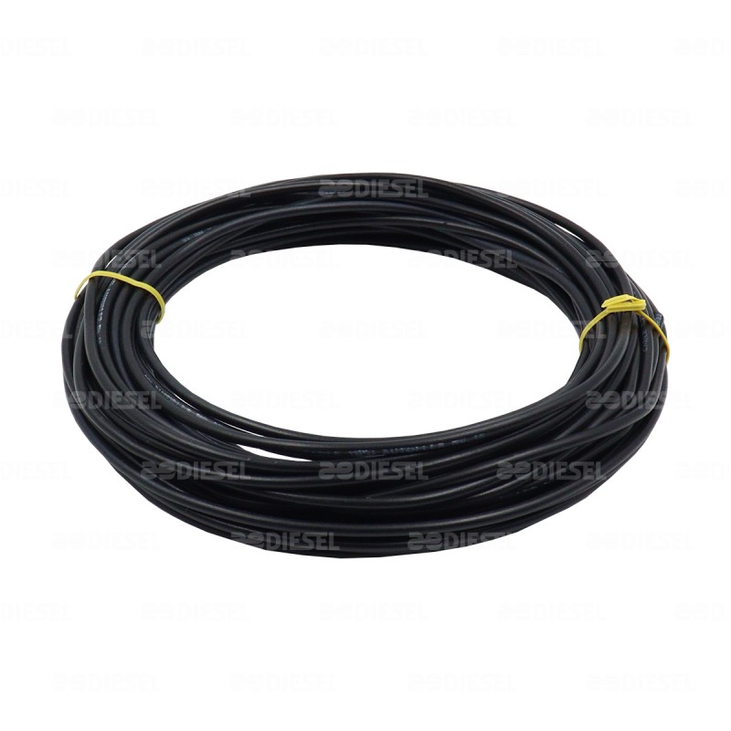 CABLE #18 PLASTICO FLEX ROLLO 10MTS NEGR
