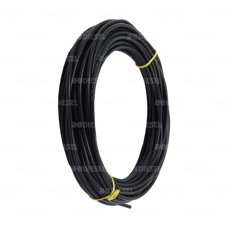 CABLE #18 PLASTICO FLEX ROLLO 10MTS NEGR