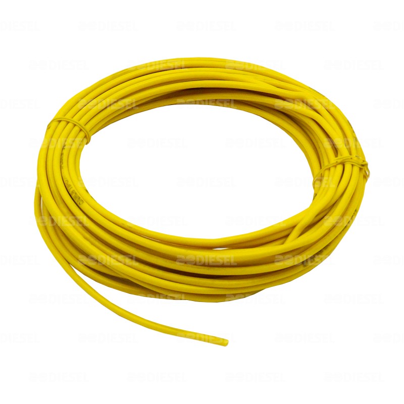 CABLE #16 PLASTICO FLEX ROLLO 10MTS AMAR