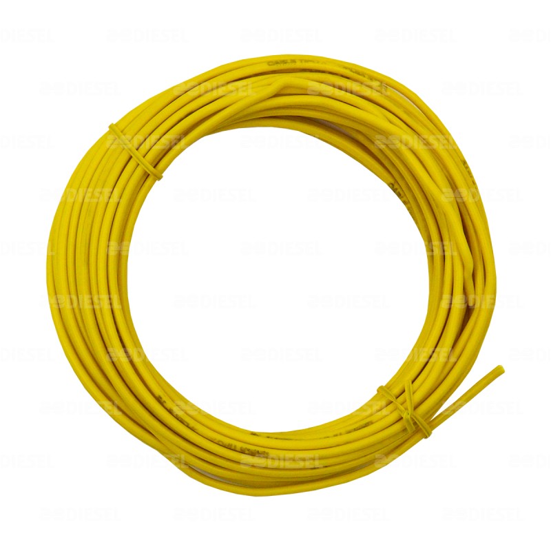CABLE #16 PLASTICO FLEX ROLLO 10MTS AMAR