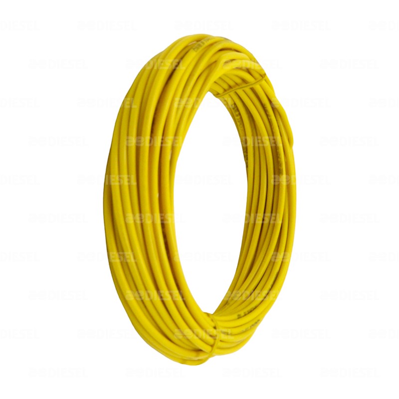 CABLE #16 PLASTICO FLEX ROLLO 10MTS AMAR