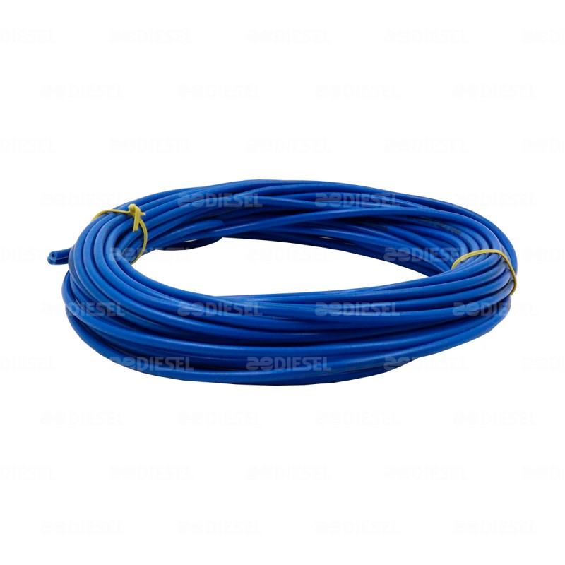 CABLE #16 PLASTICO FLEX ROLLO 10MTS AZUL