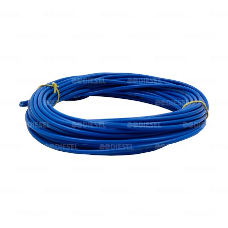 CABLE #16 PLASTICO FLEX ROLLO 10MTS AZUL