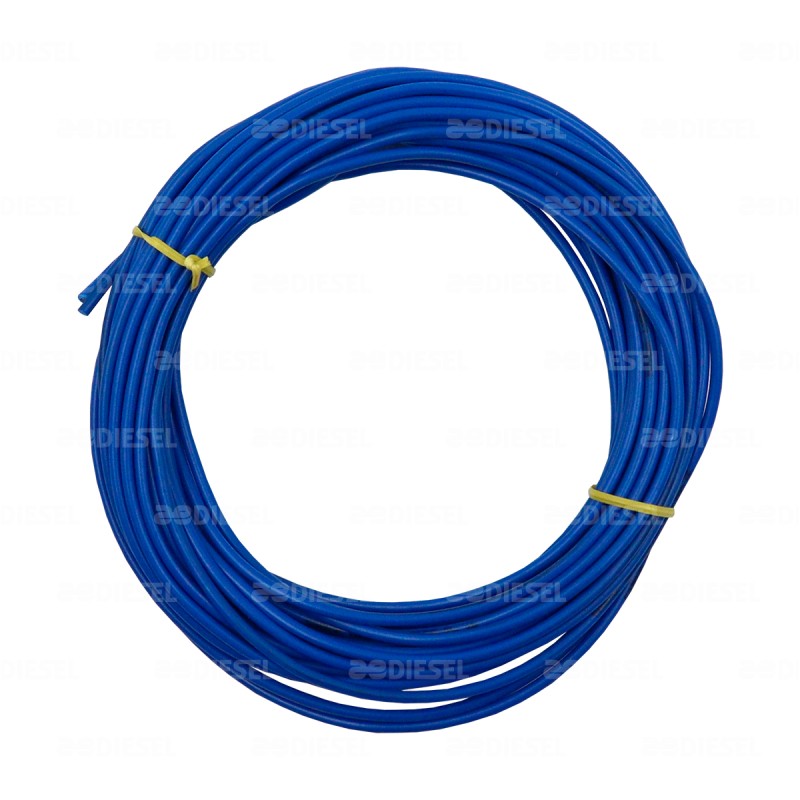CABLE #16 PLASTICO FLEX ROLLO 10MTS AZUL