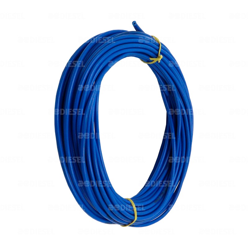 CABLE #16 PLASTICO FLEX ROLLO 10MTS AZUL