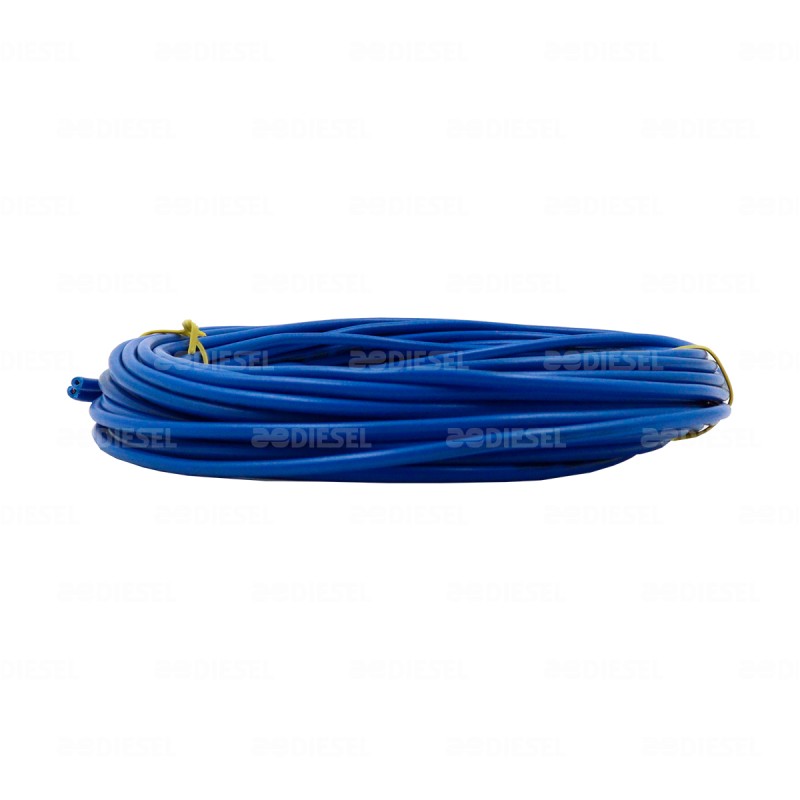 CABLE #16 PLASTICO FLEX ROLLO 10MTS AZUL