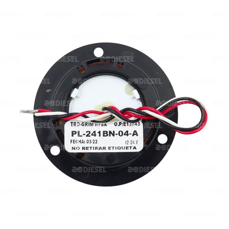 PLAFÓN 12/24V 3 LED 2" ÁMBAR 2 FUNCIONES B NEGRA