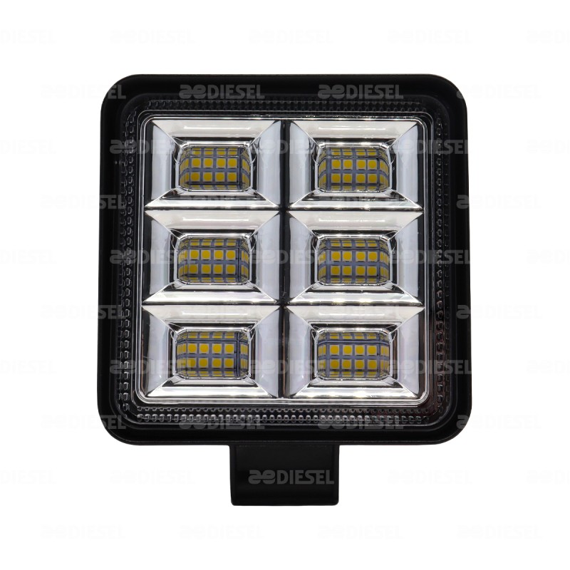 FARO 12/24V LED BLANCO CUADRADO 48 LED 6C