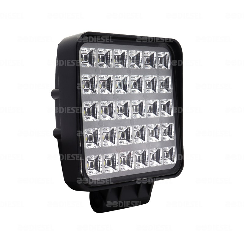 FARO 12/24V LED BLANCO CUADRADO 30LED