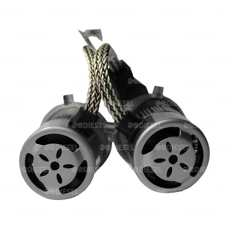 FOCO H3 12V/48V LED JUEGO 3800LM CON VENTILADOR